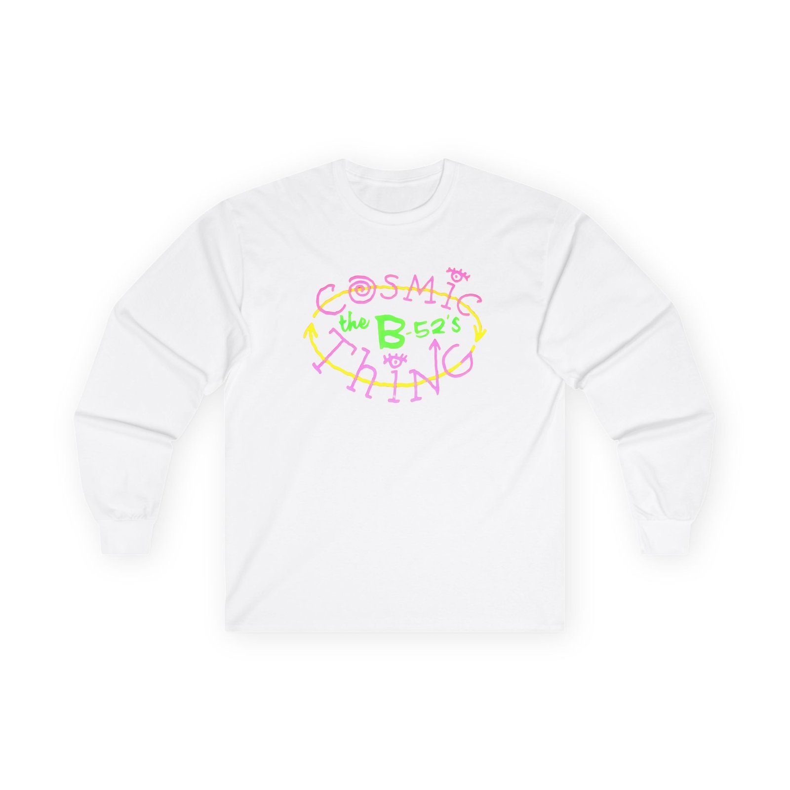 Manhead The B-52's Unisex Ultra Cotton Long Sleeve Tee