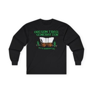 Nate Bargatze Oregon Trail Generation Unisex Ultra Cotton Long Sleeve Tee