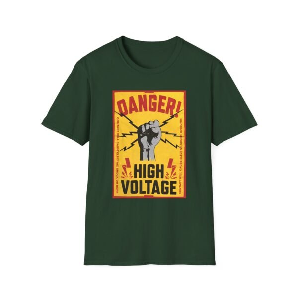 Lachlan Danger! High Voltage Unisex Softstyle T-Shirt - Image 13