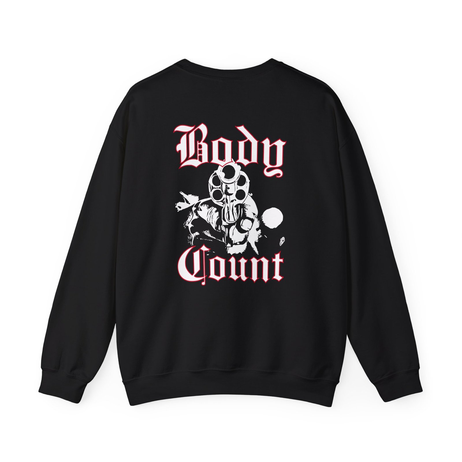 Body Count Revolver Unisex Heavy Blend™ Crewneck Sweatshirt - Image 2