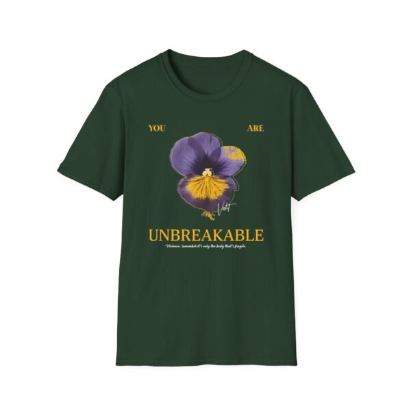 Fourth Wing You Are Unbreakable Xaden and Violet Unisex Softstyle T-Shirt - Image 5