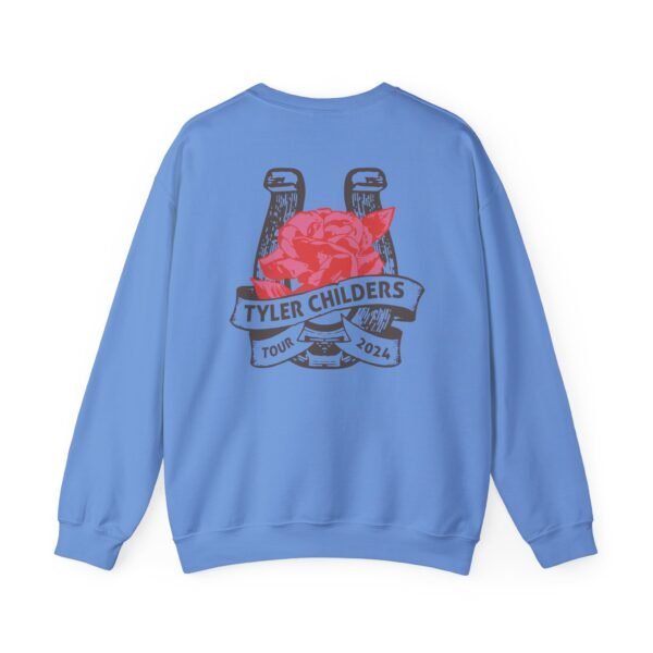 Tyler Childers Blue Muleshoe Unisex Heavy Blend™ Crewneck Sweatshirt - Image 14