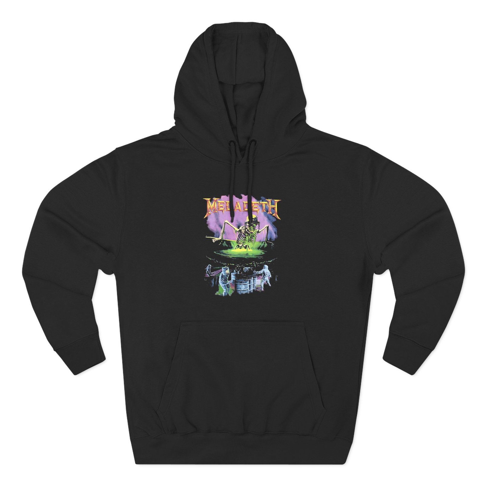 Manhead Megadeth Contaminated Three-Panel Fleece Hoodie