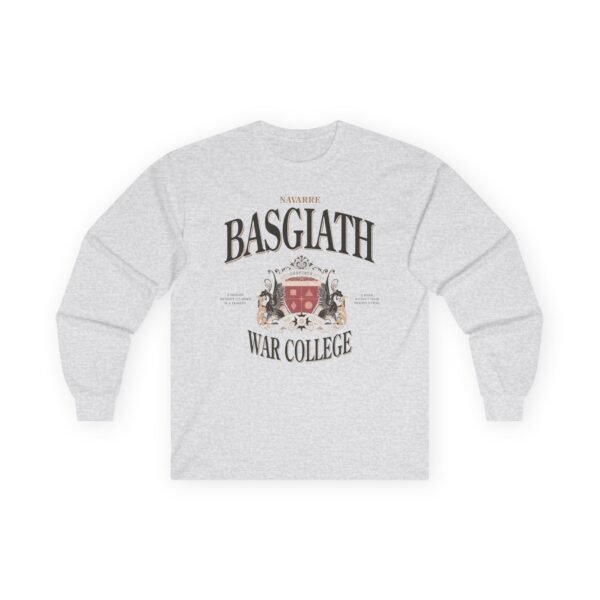 Fourth Wing Basgiath War Collage Unisex Ultra Cotton Long Sleeve Tee - Image 3