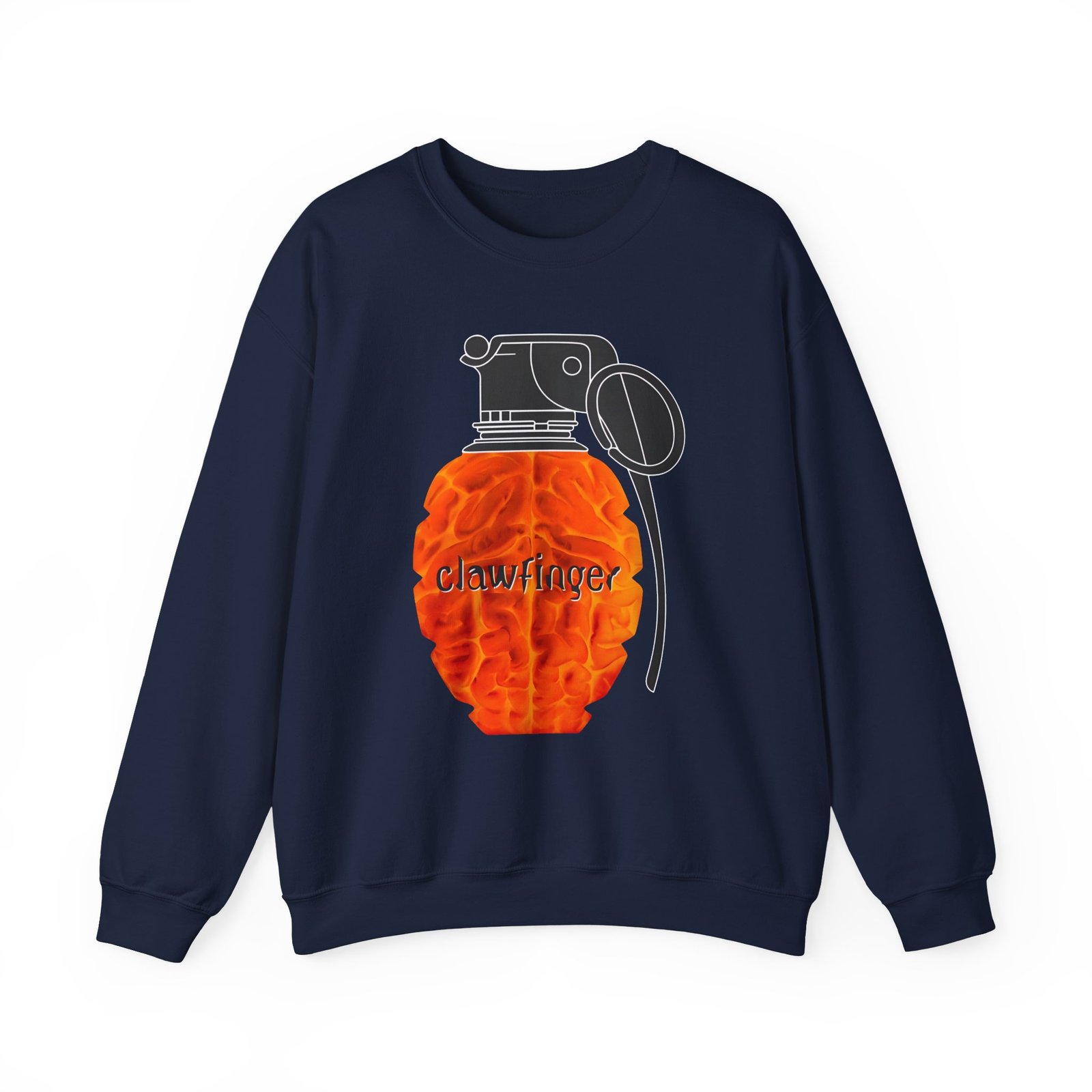 Clawfinger Use Your Brain Unisex Heavy Blend™ Crewneck Sweatshirt - Image 19