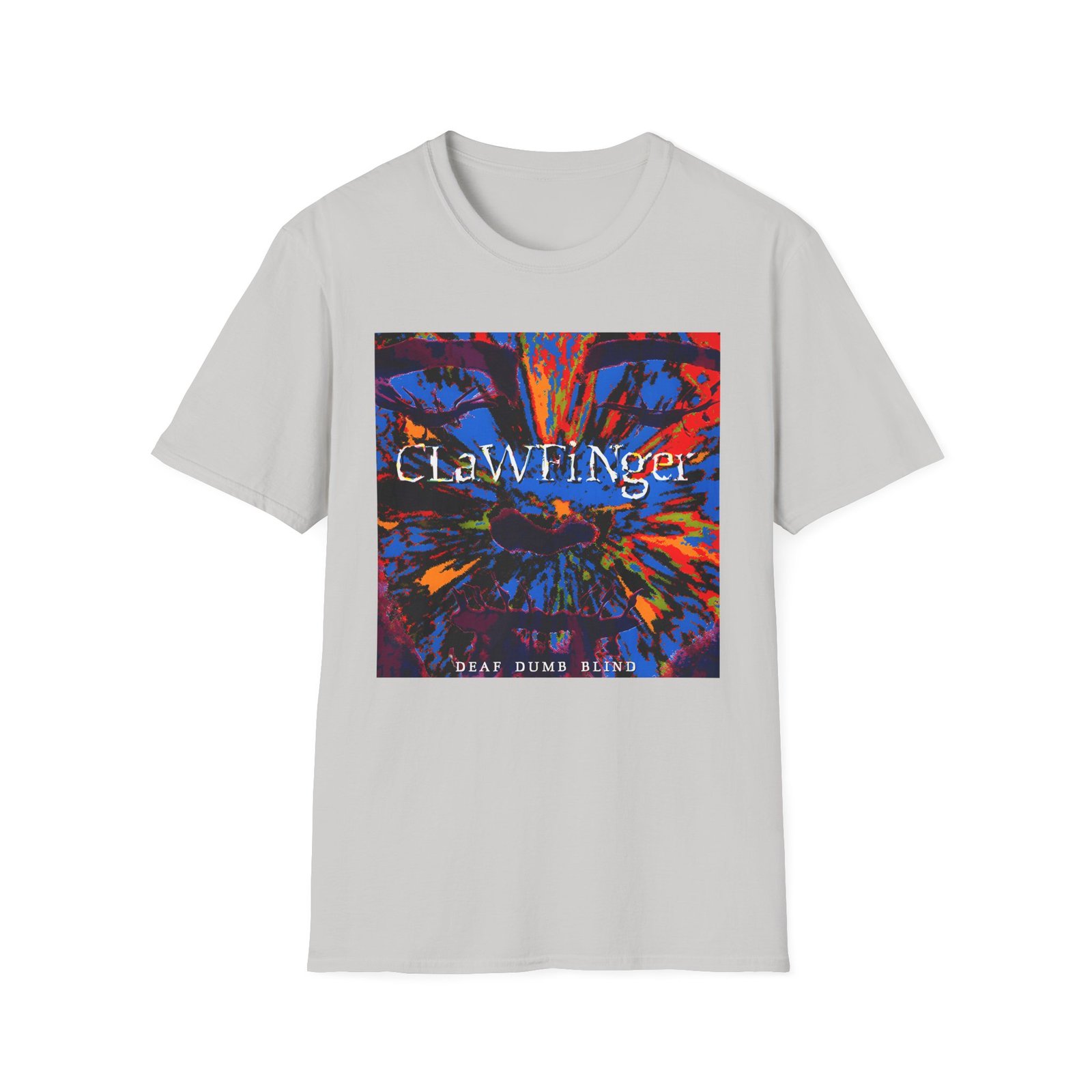 Clawfinger Deaf Dumb Blind 2 Album Cover Unisex Softstyle T-Shirt - Image 7