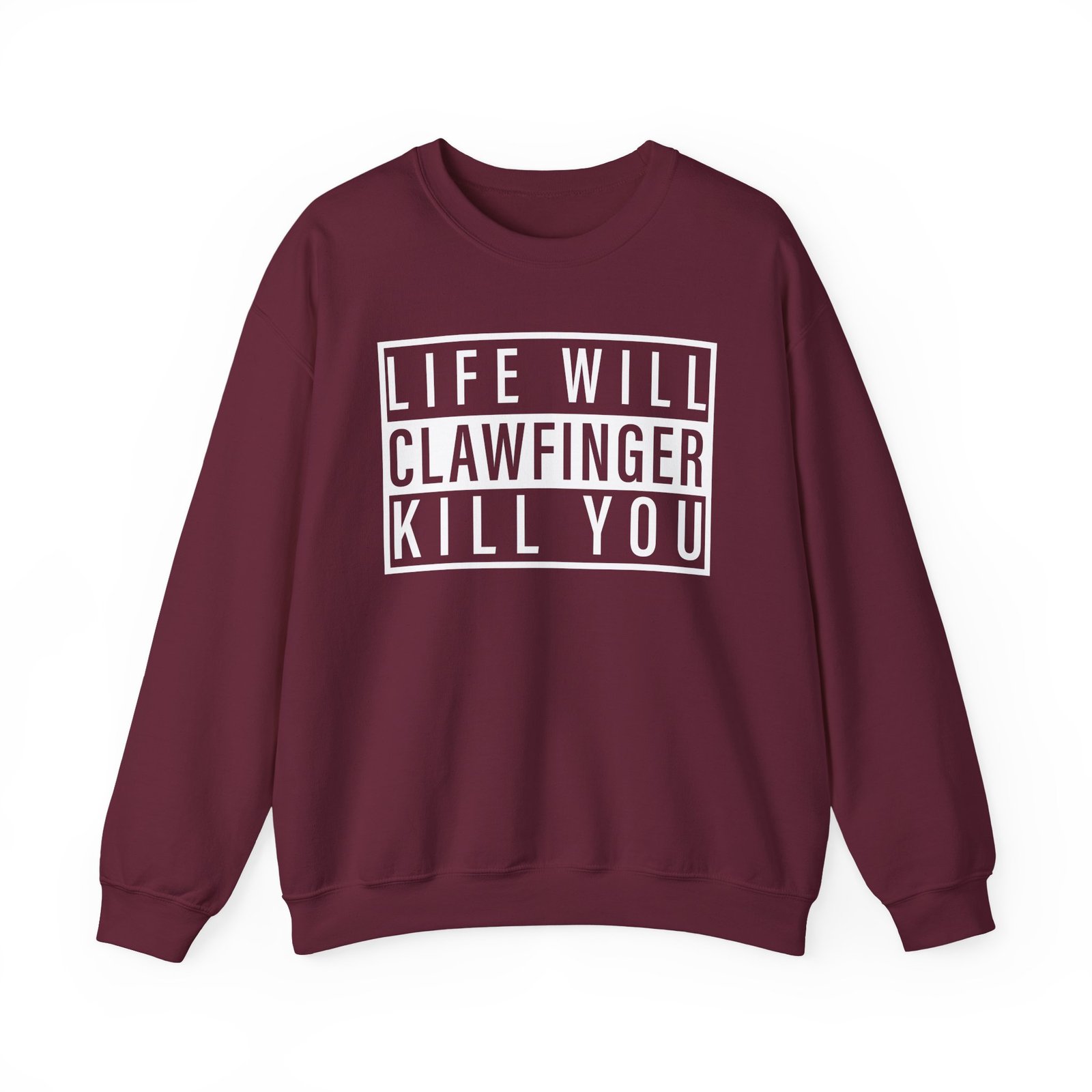 Clawfinger Life Will Kill You Unisex Heavy Blend™ Crewneck Sweatshirt - Image 3