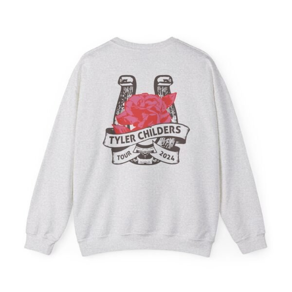 Tyler Childers Blue Muleshoe Unisex Heavy Blend™ Crewneck Sweatshirt - Image 4