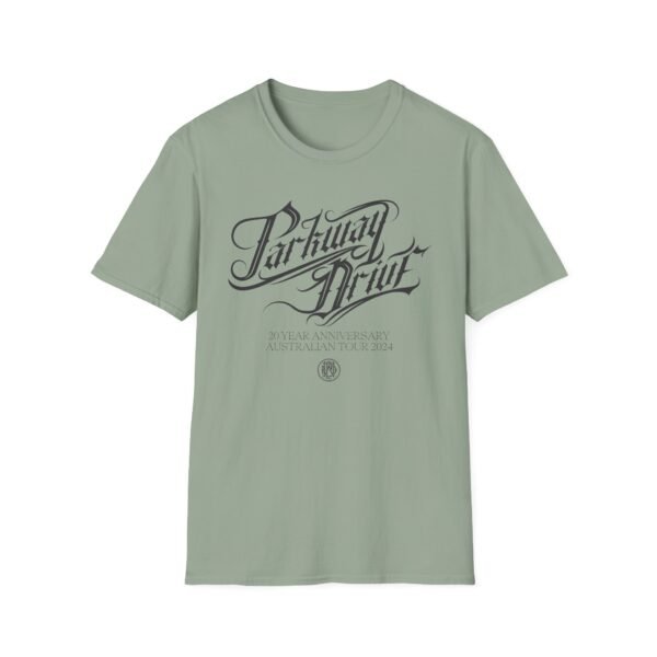 Parkway Drive Australian Tour Unisex Softstyle T-Shirt - Image 11