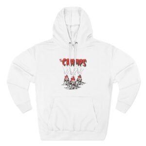 The Cramps Voodoo Skulls Three-Panel Fleece Hoodie