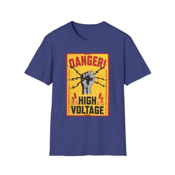 Lachlan Danger! High Voltage Unisex Softstyle T-Shirt - Image 17