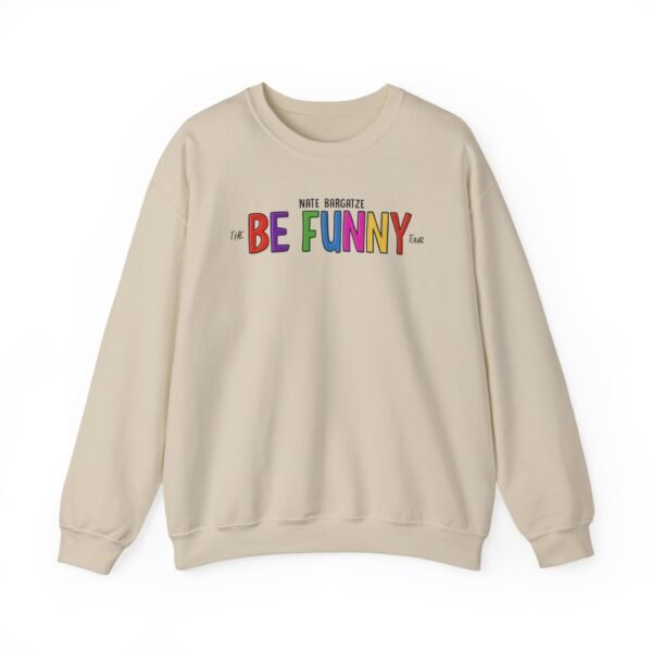 Nate Bargatze the Be Funny Tour Unisex Heavy Blend™ Crewneck Sweatshirt - Image 5