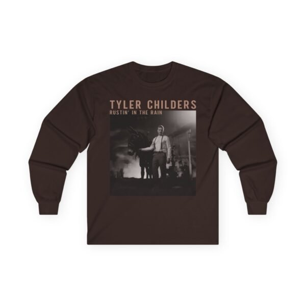 Tyler Childers Black Rustin Unisex Ultra Cotton Long Sleeve Tee - Image 9
