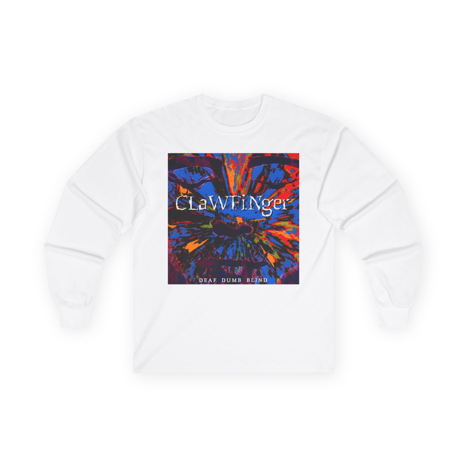 Clawfinger Deaf Dumb Blind 2 Album Cover Unisex Ultra Cotton Long Sleeve Tee