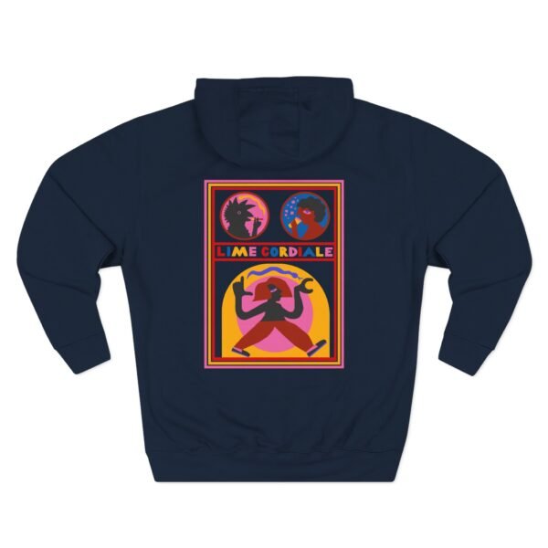 Lime Cordiale Cockatoo Three-Panel Fleece Hoodie - Image 10