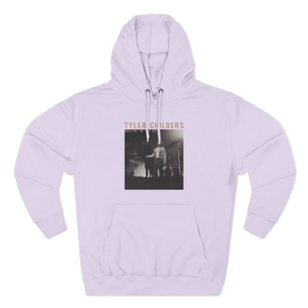 Tyler Childers Black Rustin Three-Panel Fleece Hoodie - Image 17