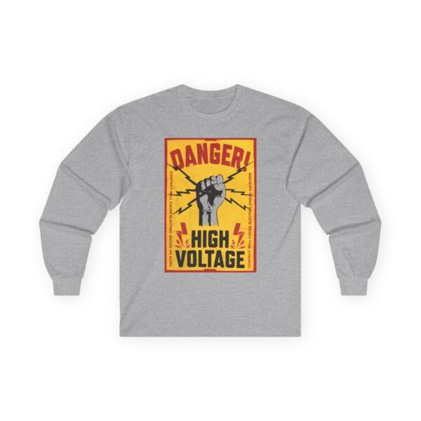 Lachlan Danger! High Voltage Unisex Ultra Cotton Long Sleeve Tee - Image 7