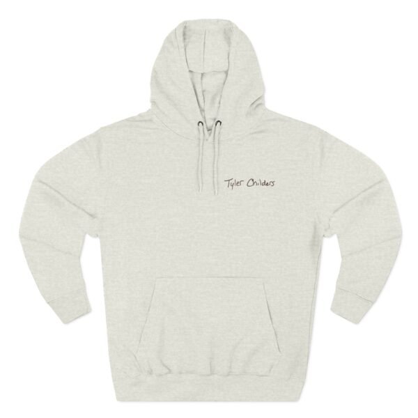 Tyler Childers Blue Muleshoe Three-Panel Fleece Hoodie - Image 13
