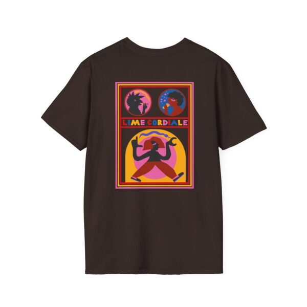 Lime Cordiale Cockatoo Unisex Softstyle T-Shirt - Image 4