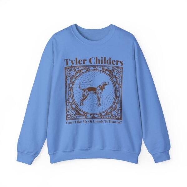 Tyler Childers Beige Hound Unisex Heavy Blend™ Crewneck Sweatshirt - Image 13