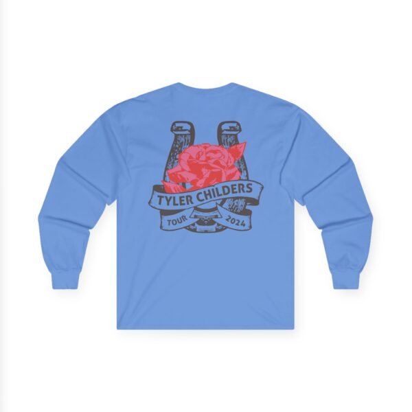 Tyler Childers Blue Muleshoe Unisex Ultra Cotton Long Sleeve Tee - Image 12