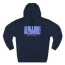 Alpha Wolf Half Living Things Three-Panel Fleece Hoodie