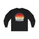 Nate Bargatze Hello Folks Unisex Ultra Cotton Long Sleeve Tee