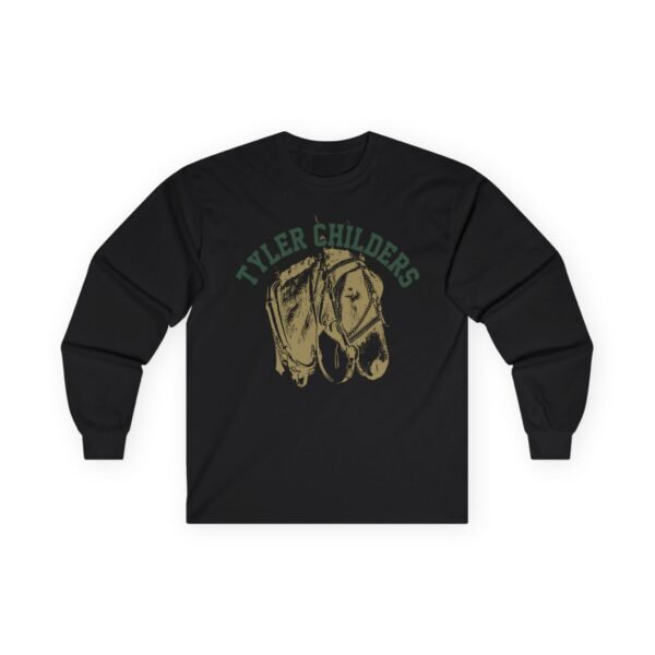 Tyler Childers Mule Raglan Unisex Ultra Cotton Long Sleeve Tee - Image 5