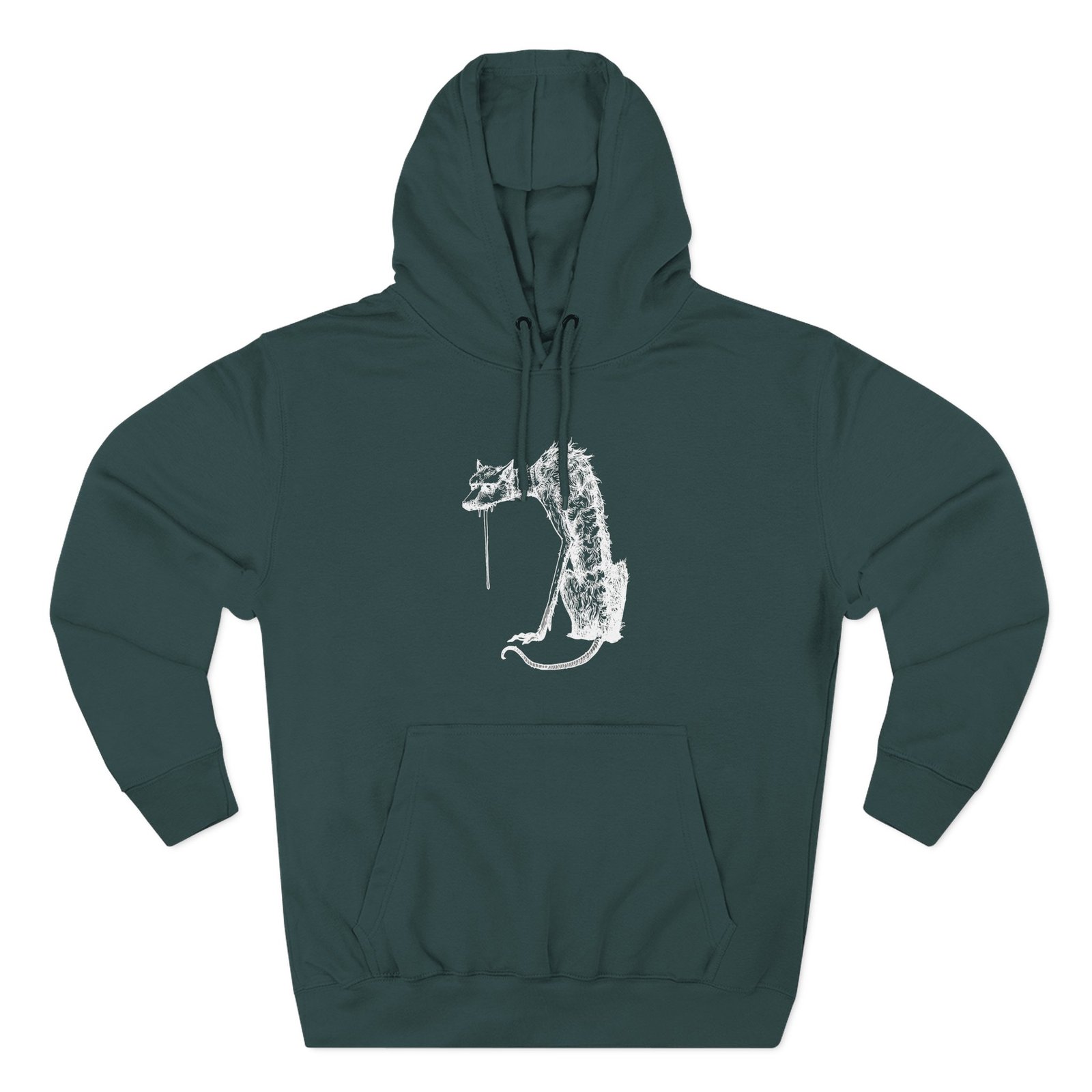 Manhead The Dog Three-Panel Fleece Hoodie - Image 7