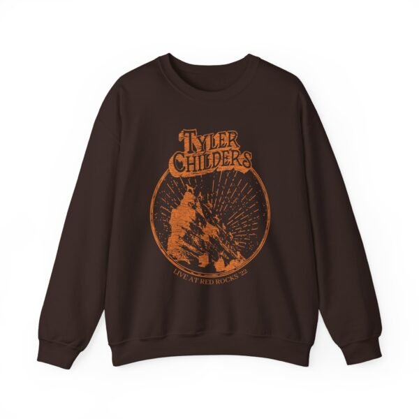 Tyler Childers Natural Red Rocks Unisex Heavy Blend™ Crewneck Sweatshirt - Image 7