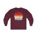 Nate Bargatze Hello Folks Unisex Ultra Cotton Long Sleeve Tee