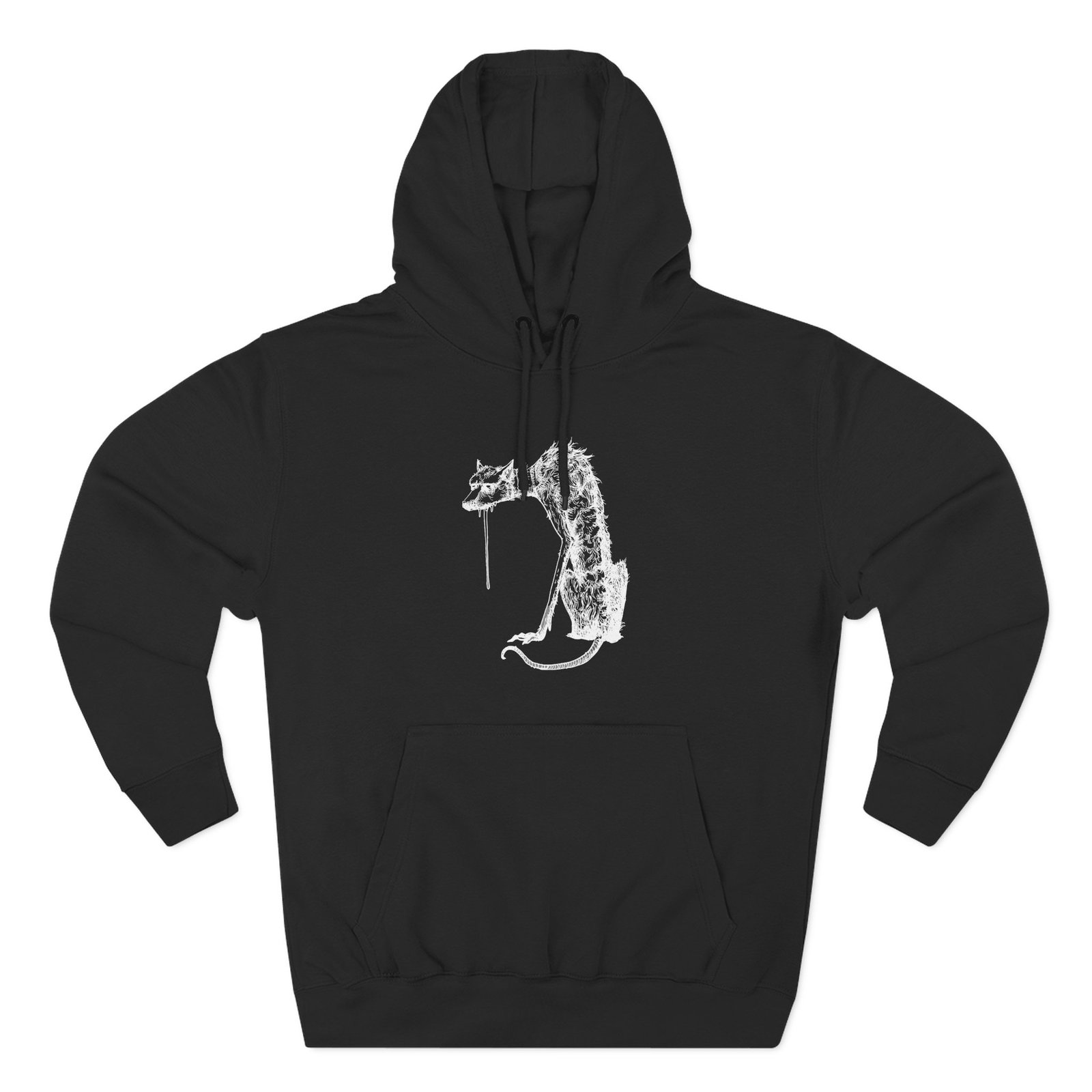 Manhead The Dog Three-Panel Fleece Hoodie