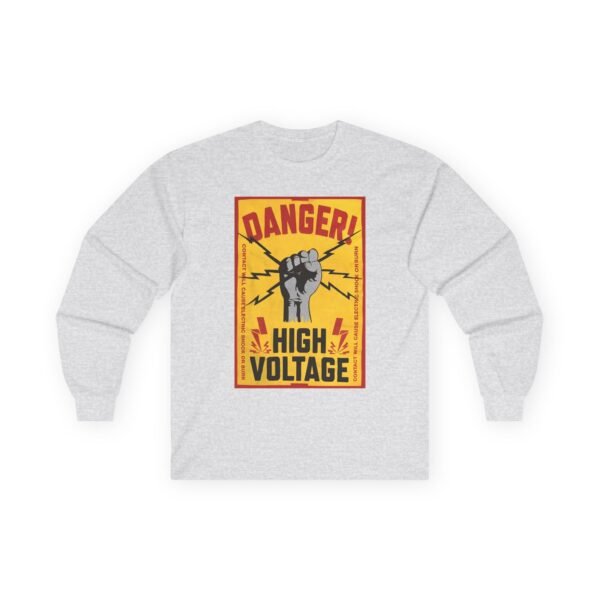 Lachlan Danger! High Voltage Unisex Ultra Cotton Long Sleeve Tee - Image 5