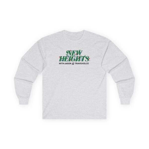 New Heights Podcast Holiday Lights Unisex Ultra Cotton Long Sleeve Tee
