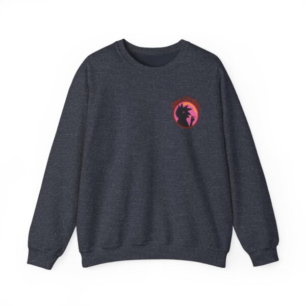 Lime Cordiale Cockatoo Unisex Heavy Blend™ Crewneck Sweatshirt - Image 9