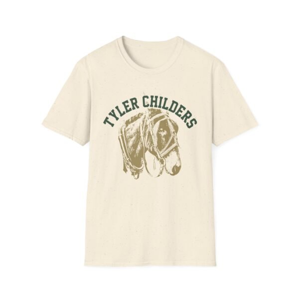 Tyler Childers Mule Raglan Unisex Softstyle T-Shirt - Image 7