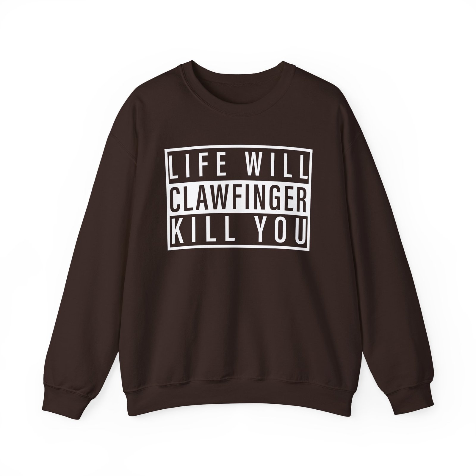 Clawfinger Life Will Kill You Unisex Heavy Blend™ Crewneck Sweatshirt - Image 5
