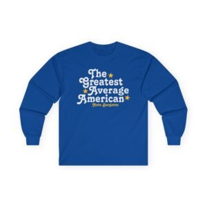 The Greatest Average American Nate Bargatze Unisex Ultra Cotton Long Sleeve Tee