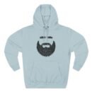 New Heights Jason Kelce Beard Three-Panel Fleece Hoodie