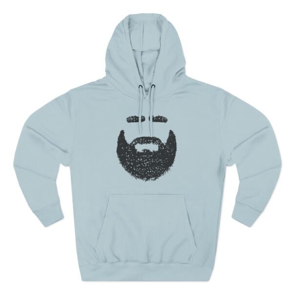 New Heights Jason Kelce Beard Three-Panel Fleece Hoodie - Image 11