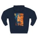 Alpha Wolf Clock Three-Panel Fleece Hoodie