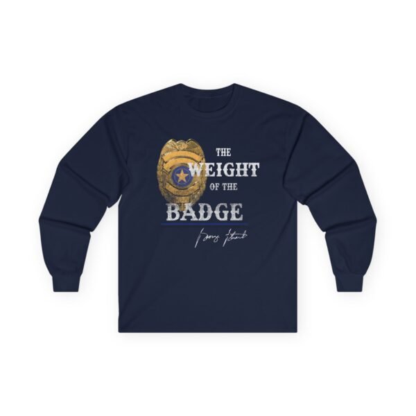 George Strait Gold Badge Unisex Ultra Cotton Long Sleeve Tee - Image 7