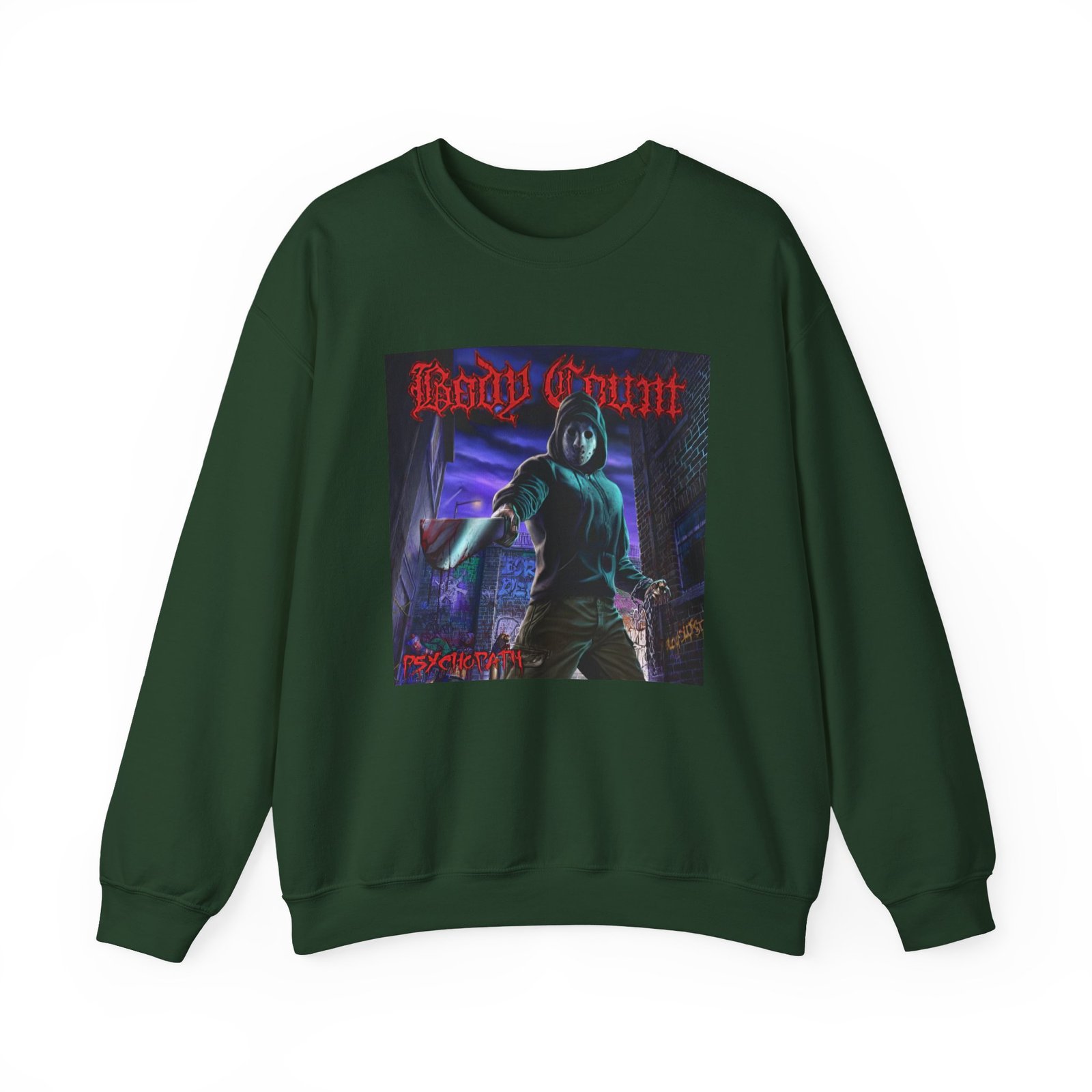 Body Count Psychopath Album Unisex Heavy Blend™ Crewneck Sweatshirt - Image 5