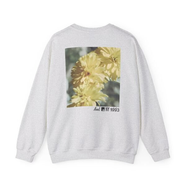 Glassjaw Material Control Yellow Flower Unisex Heavy Blend Crewneck Sweatshirt - Image 4
