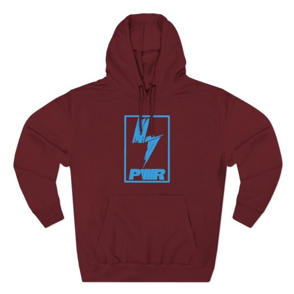 Lachlan Power Men's Fleece Three-Panel Fleece Hoodie - Image 9