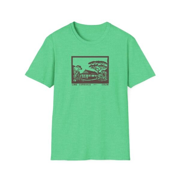 Lime Cordiale Colin Unisex Softstyle T-Shirt - Image 13