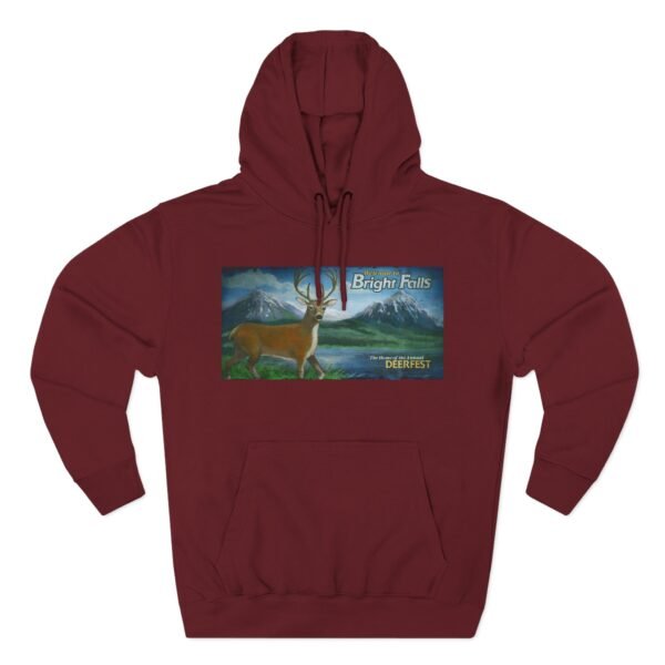 Alan Wake Falls souvenir Three-Panel Fleece Hoodie - Image 13