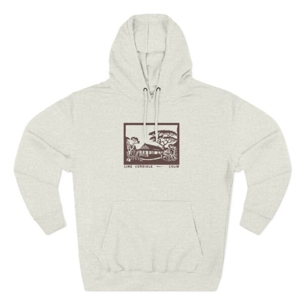 Lime Cordiale Colin Three-Panel Fleece Hoodie - Image 9
