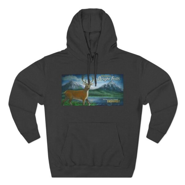 Alan Wake Falls souvenir Three-Panel Fleece Hoodie - Image 3