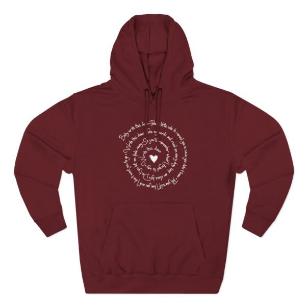 George Strait Wine Write This Down Three-Panel Fleece Hoodie - Image 13